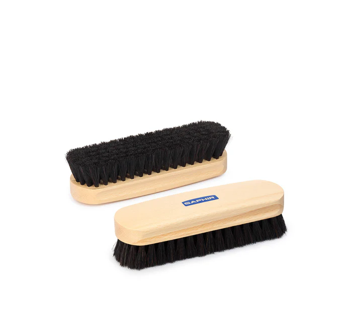 Brosse en crin de cheval naturel