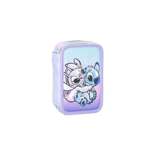 Astuccio completo 3 zip Giotto - STICH-FROZEN-SPIRERMAN-TOPOLINO-MINNIE