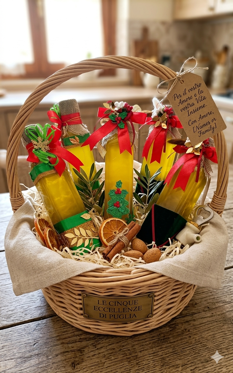 IDEA BOMBONIERA !!! Bottiglia Regalo Olio di oliva Extravergine Evo