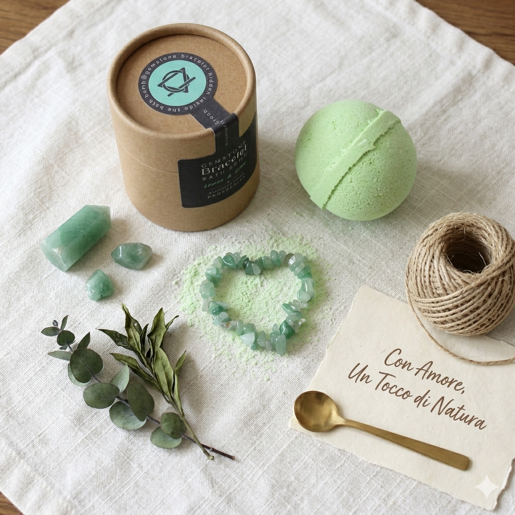 Set 4 Frizzanti da Bagno con Braccialetti - IDEA REGALO