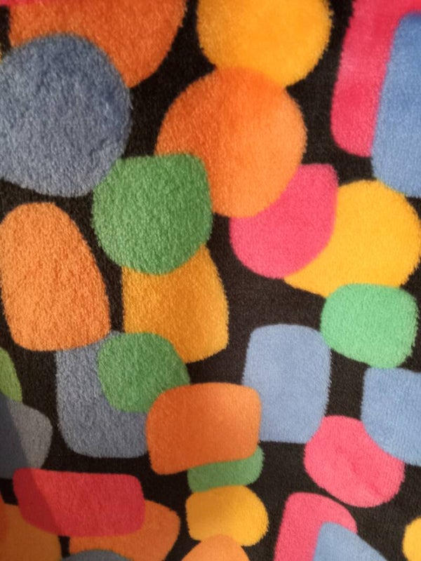 Kids multicoloured cuddle fleece