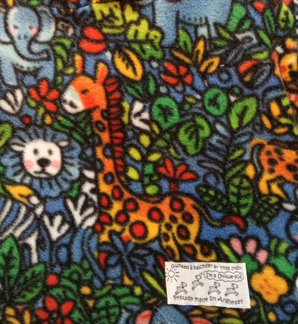 Babies Polar Fleece Jungle Animals