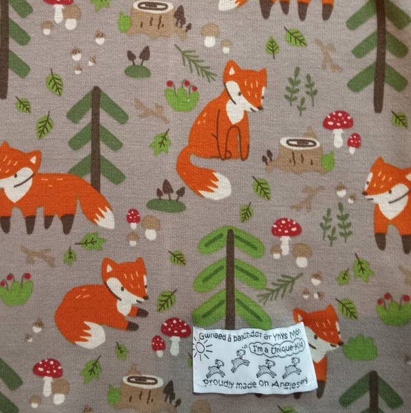 Kids Alpine Fleece Forest Fox