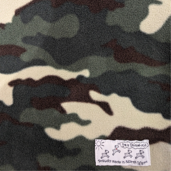 Babies Polar Fleece Green Camo