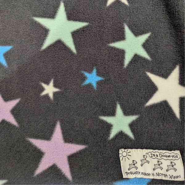 Kids polar Fleece grey multistar