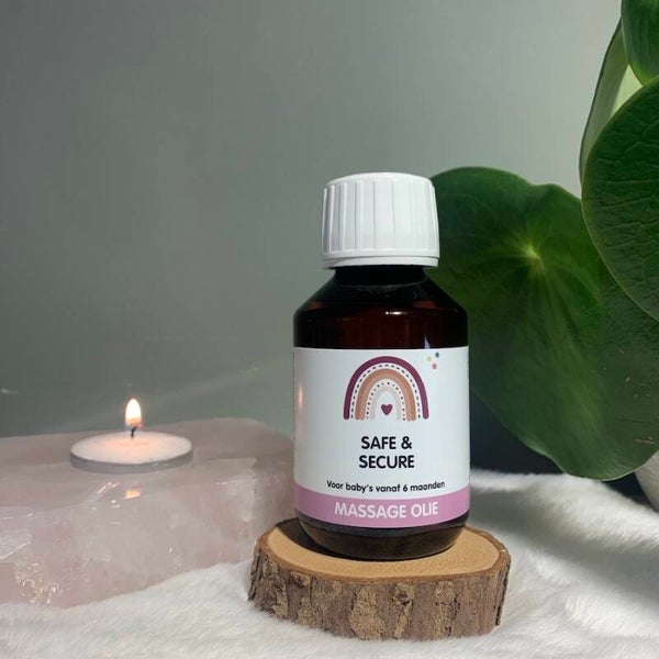 De Groene Linde - Safe & Secure - Massage olie 100ml