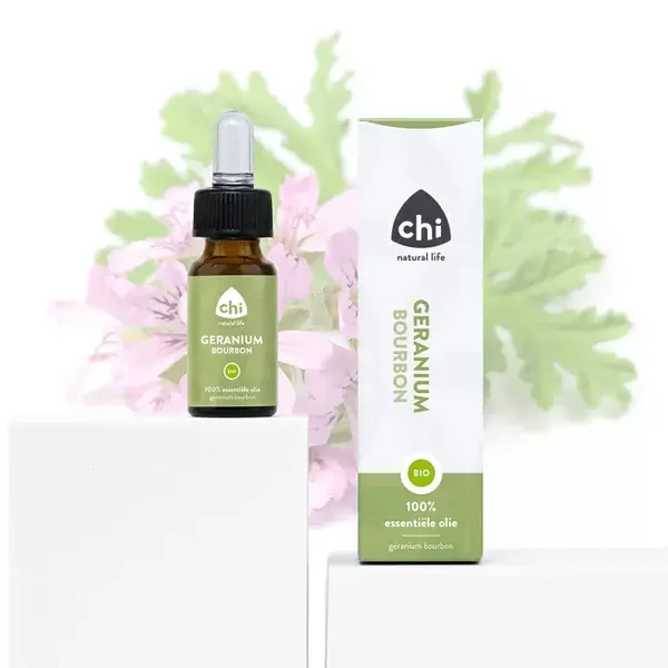 Chi Essentiële olie Geranium Bourbon Bio 10ml