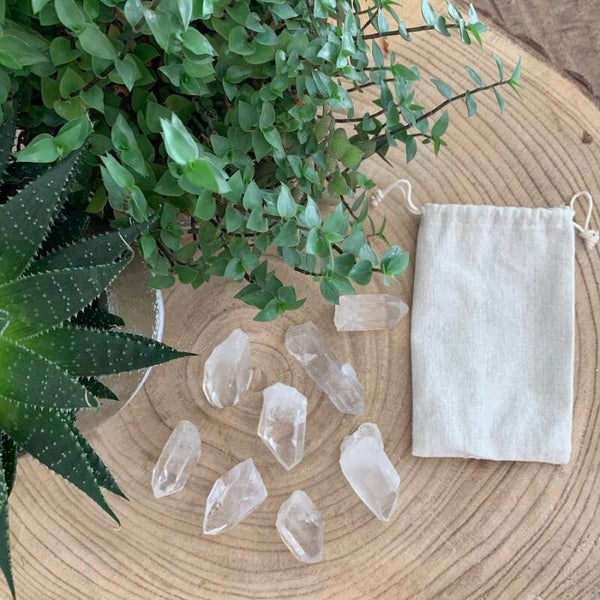 De Groene Linde - Crystal grid voor ruimte incl. 8 bergkristal punten