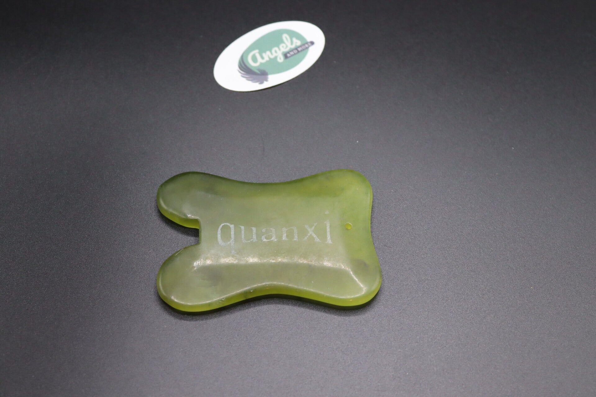 Guasha massagesteen Jade (Bao Yü) 8cm