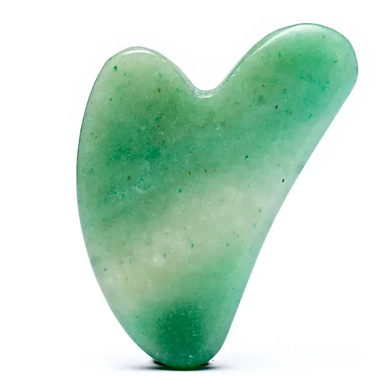 Guasha Massagesteen Groene Aventurijn 8cm
