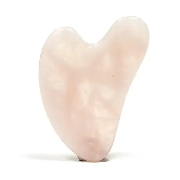 Guasha Massagesteen Rozenkwarts 8cm