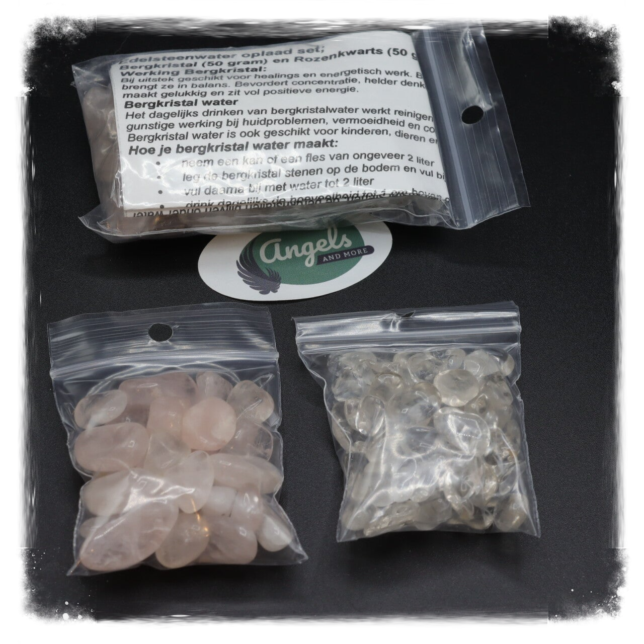 Edelsteenwater Oplaadset 2x 50gr
