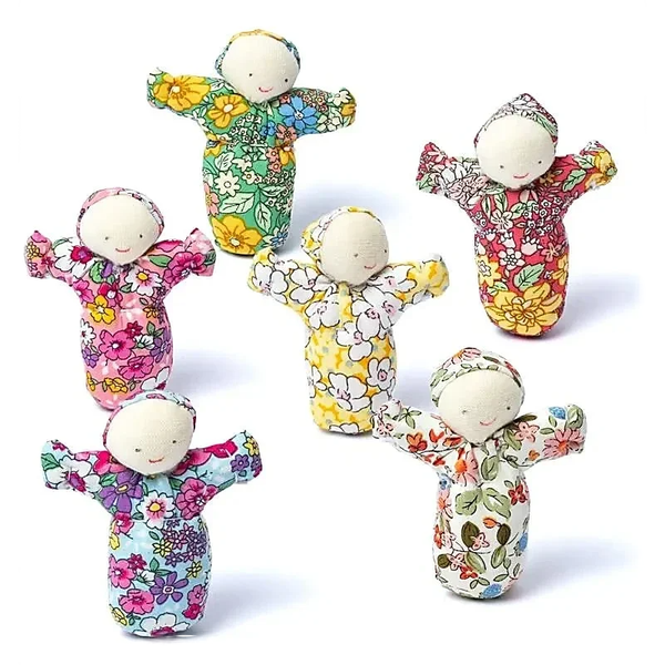 Zorgenpoppetjes Handgemaakt 7cm