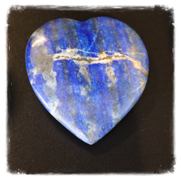 Knuffelsteen Hartvormig Lapis Lazuli 5,5cm