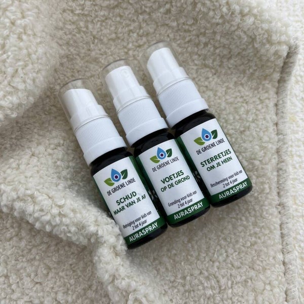 De Groene Linde - Proefpakket Peuters RGB - Auraspray 10ml