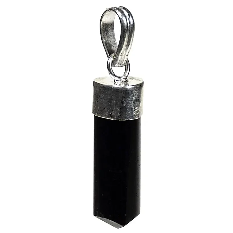Toermalijn hanger van 925 Zilver 2,5-3,5cm