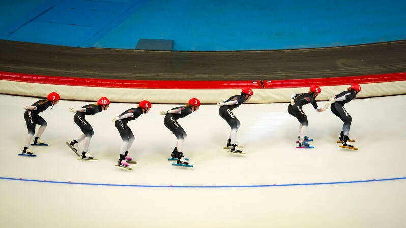 Massenlauf der Damen, DM in Inzell, 19.10.2025