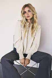 Co’couture Viva smock blouse 35738