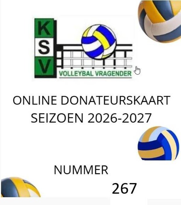 Donateurskaart 267