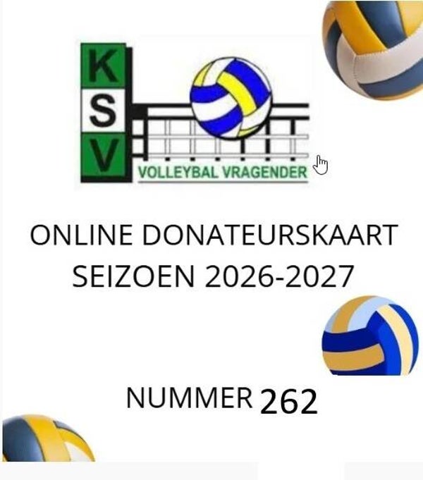Donateurskaart 262