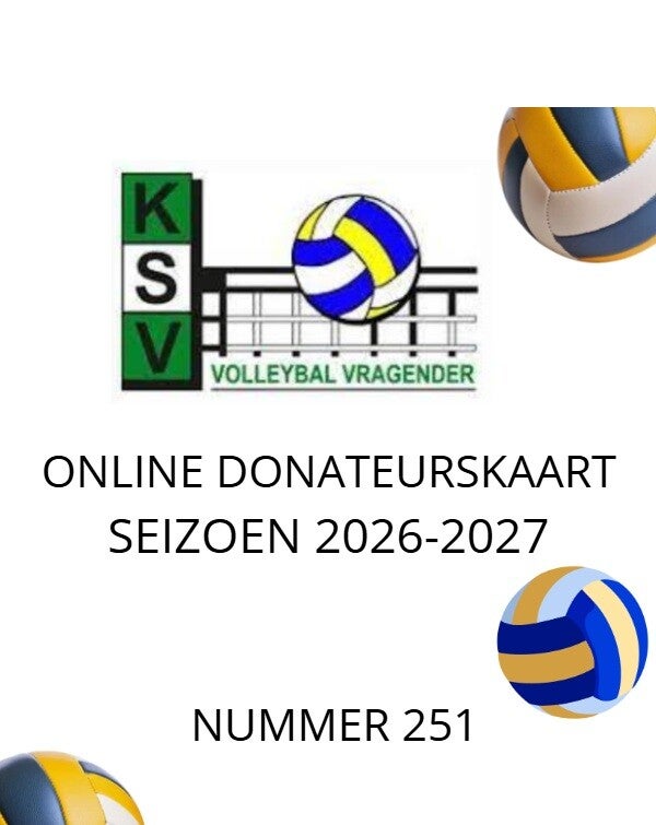 Donateurskaart 251