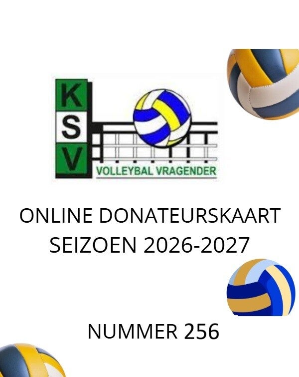 Donateurskaart 256