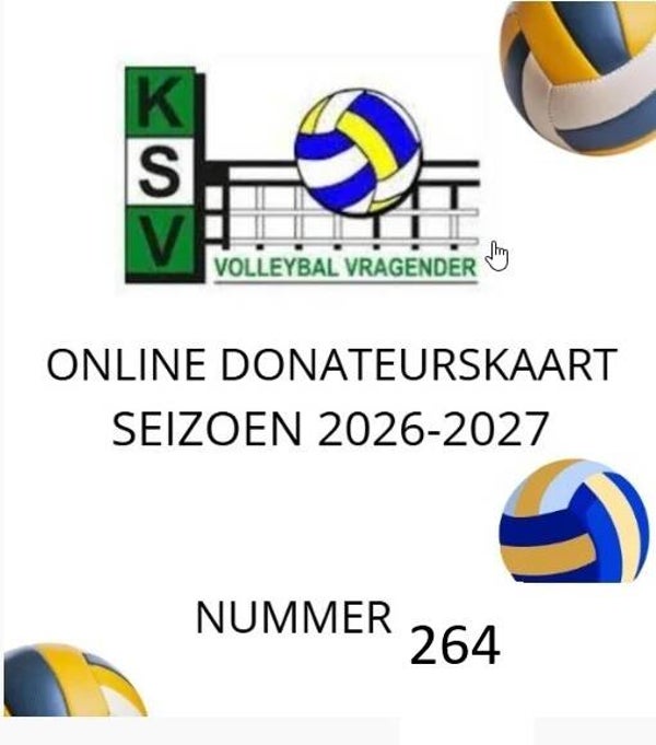 Donateurskaart 264