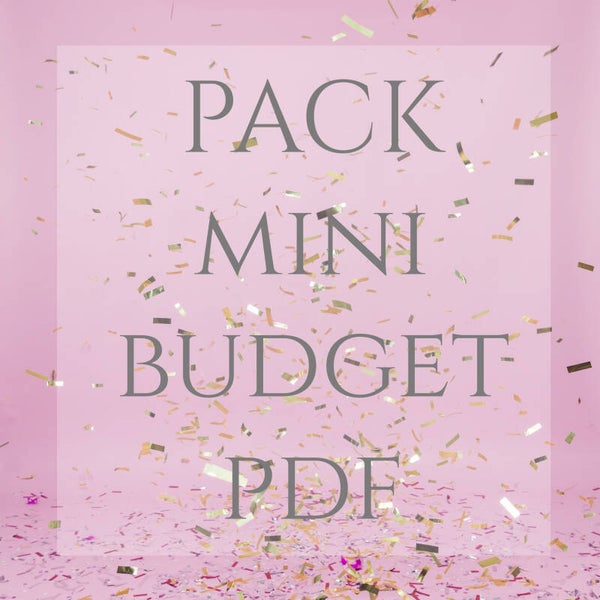 pack mini budget pdf