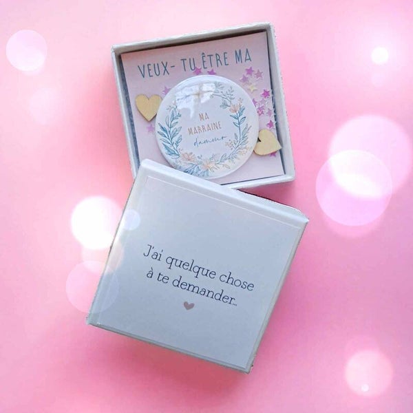 cadeau demande marraine