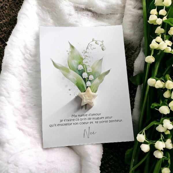 Carte muguet