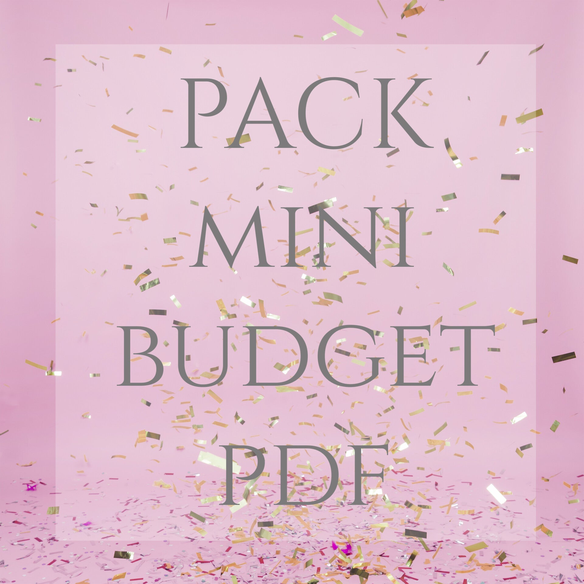 pack mini budget pdf