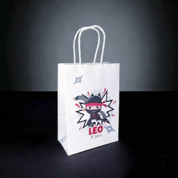 sac cadeau personnalisé 21x15