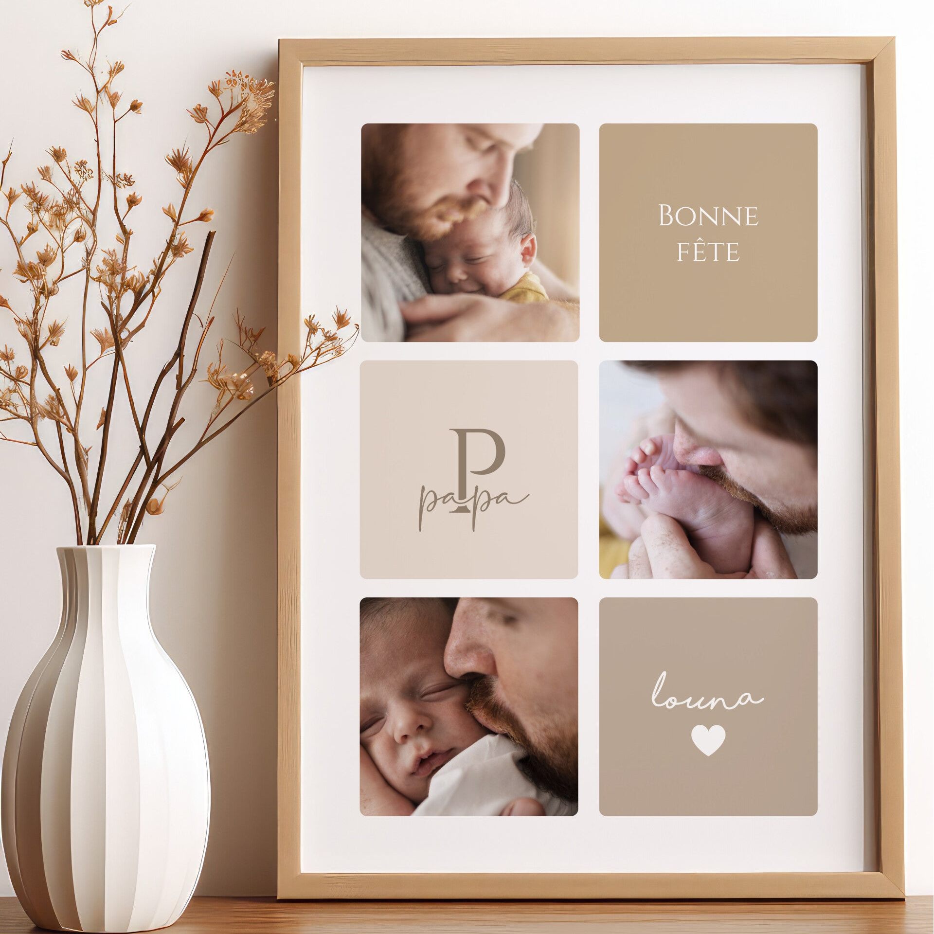 affiche bonne fête papa