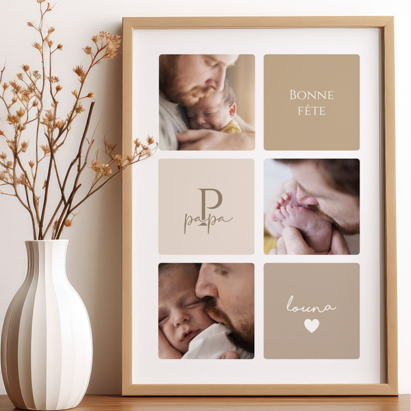 affiche bonne fête papa
