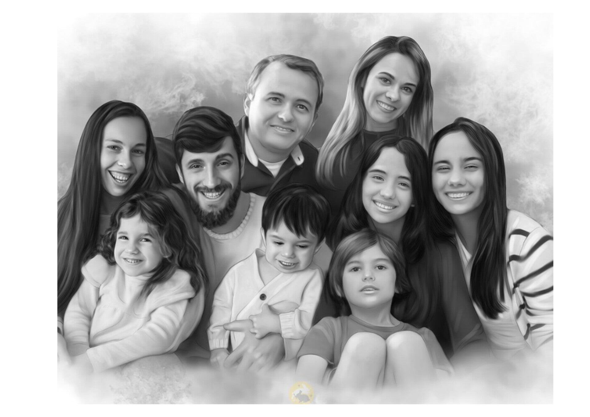 photo  montage de famille