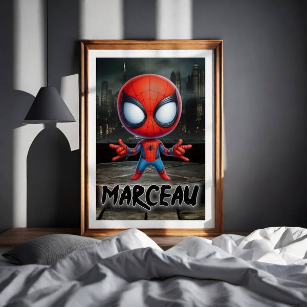Affiche super héro