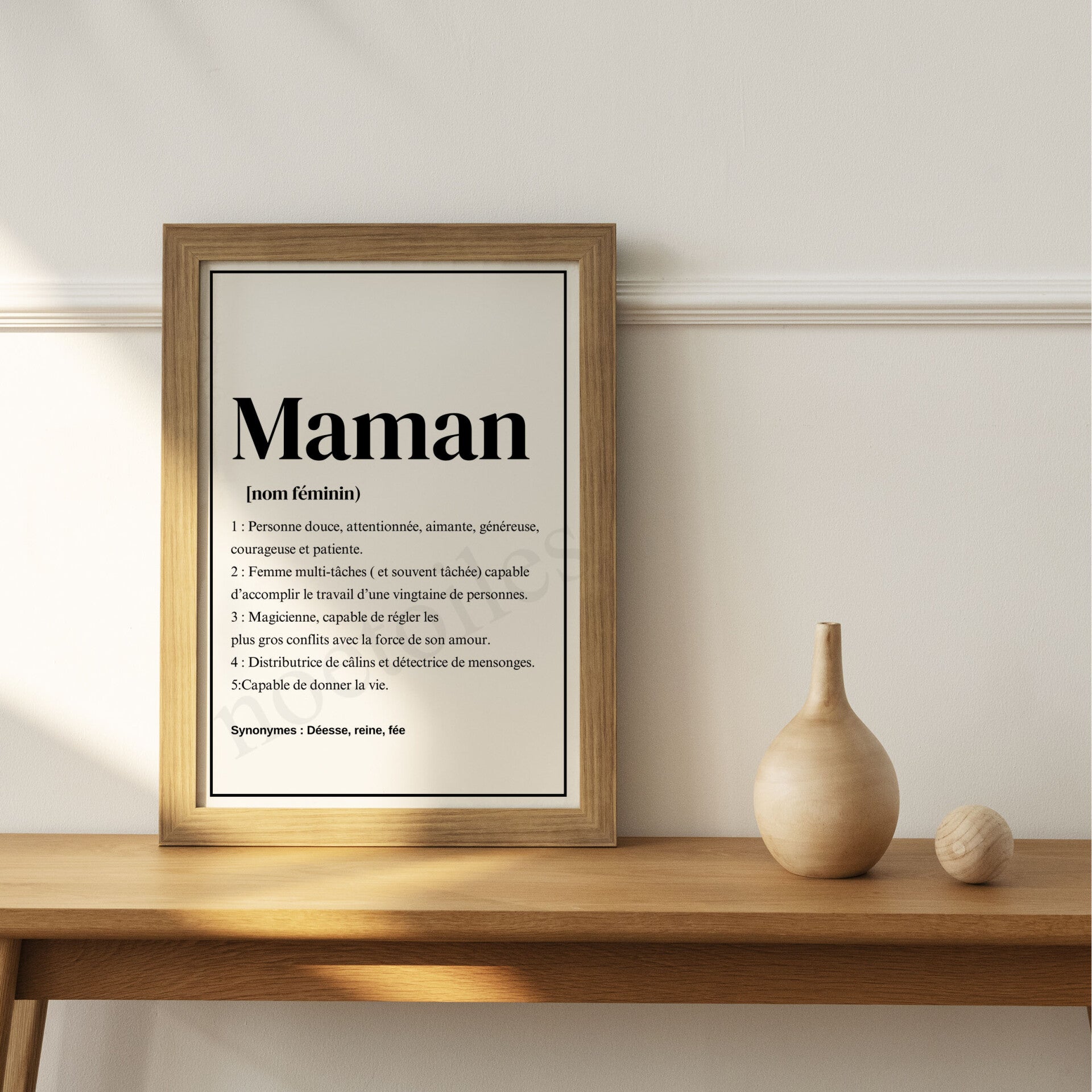 Définition maman + un parfum chogan offert