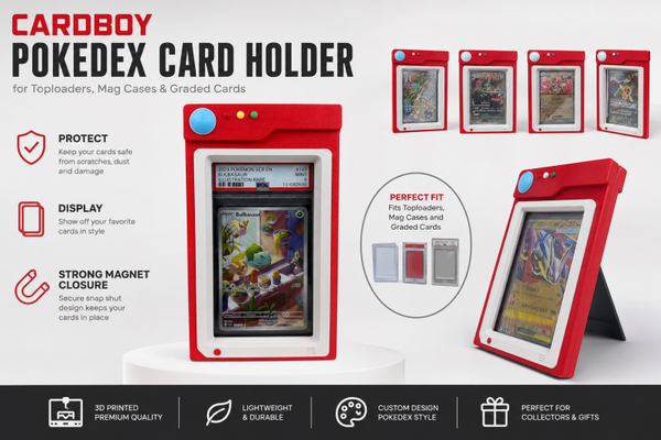 Pokedex card holder