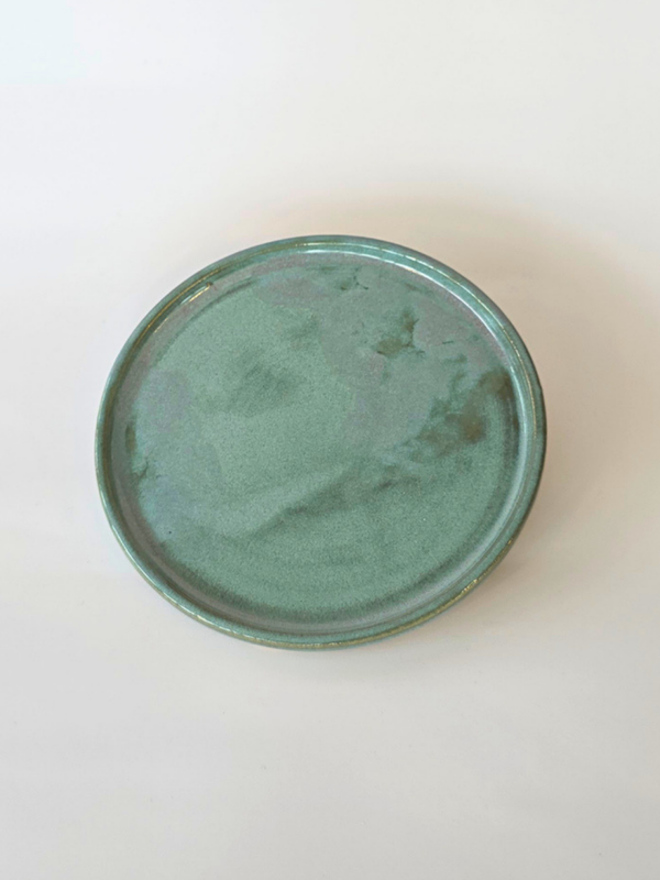 Schotel modern - groenblauw