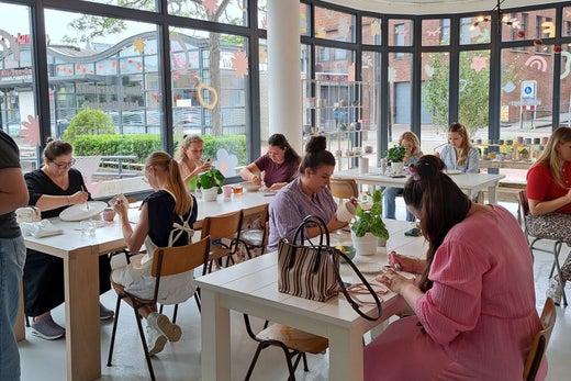 creatief uitje schilderen keramiek oud-beijerland