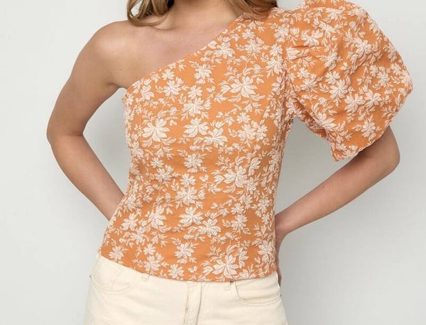 bloemen top one schoulder