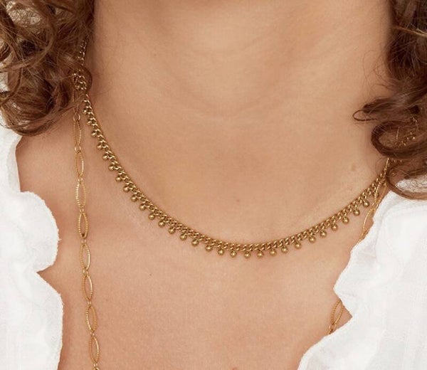 ketting met stippen