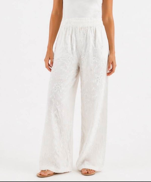 strandbroek wit