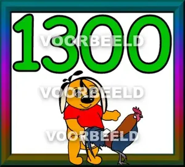 1300