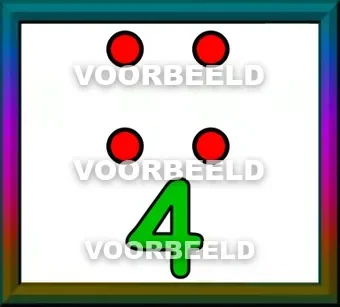 4 stippen