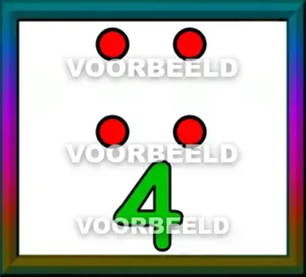 4 stippen