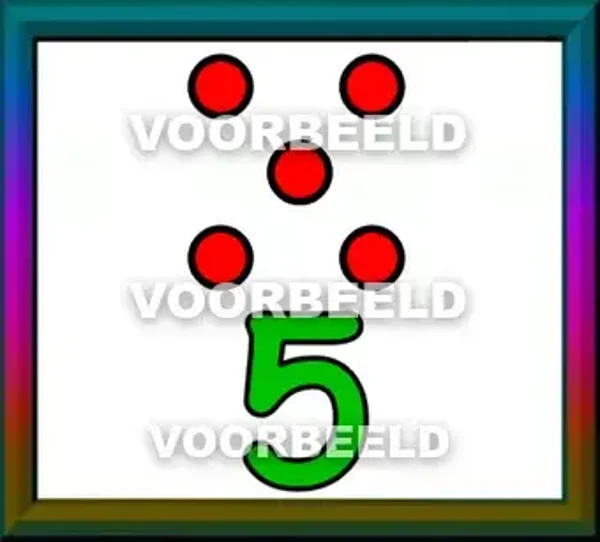 5 stippen