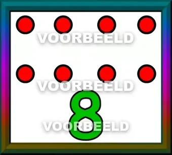 8 stippen