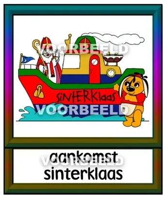 Aankomst sinterklaas