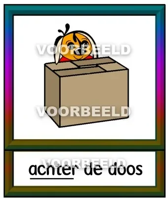 Achter de doos